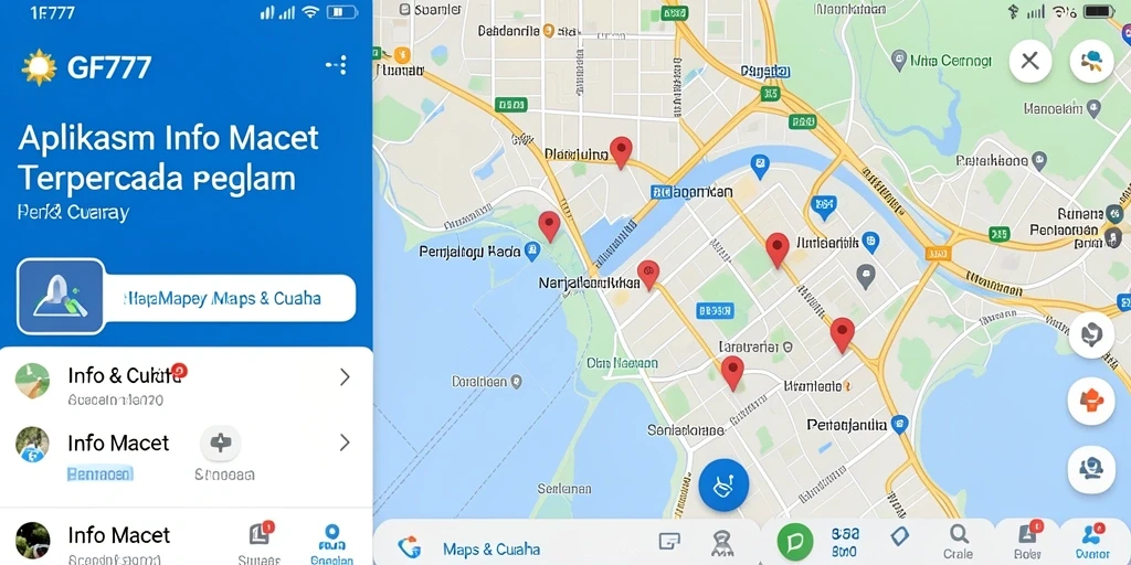 Tampilan antarmuka GF777 yang ramah pengguna dan informatif.