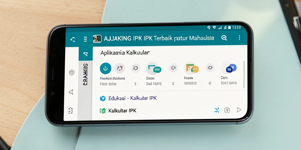 Tampilan antarmuka RAJAKING yang simpel dan intuitif.