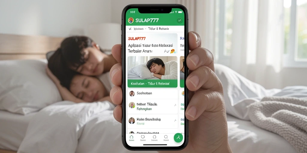 Tampilan antarmuka SULAP777 yang menenangkan dan intuitif.