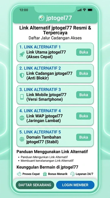 Link Alternatif Resmi jptogel77 untuk Pengguna Android