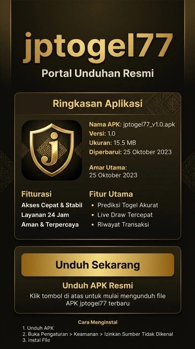 Unduh APK jptogel77 untuk Pengguna Android Indonesia